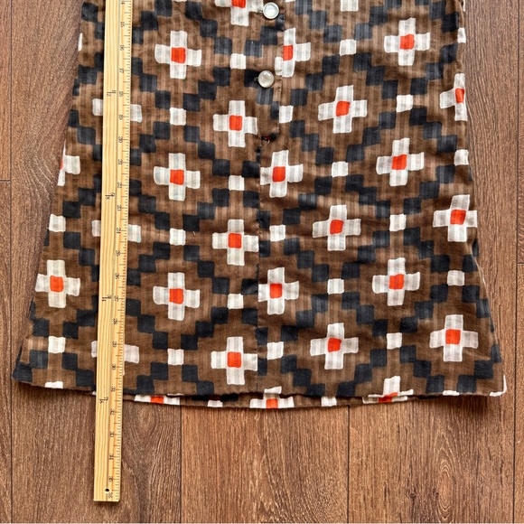 60s Mod Dagger Collar Mini Dress - Picture 9 of 9